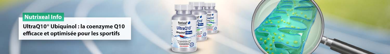 UltraQ10® Ubiquinol : la coenzyme Q10 efficace et optimisée pour les sportifs